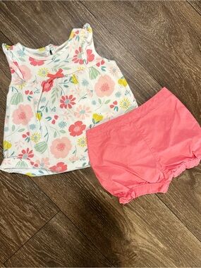 Pink Floral Set